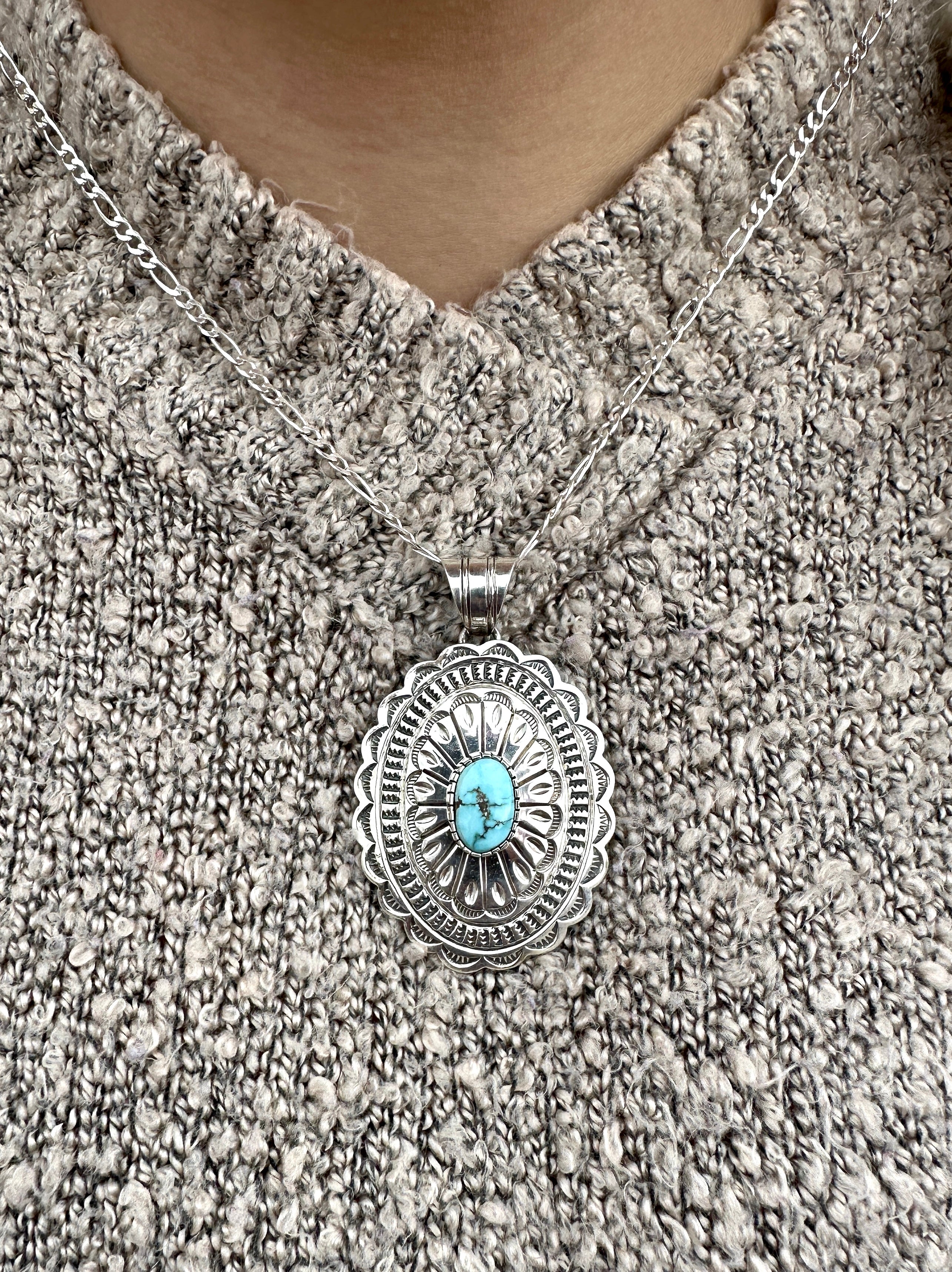 Dry Creek Single Stone Necklace from the Rodgers Collection