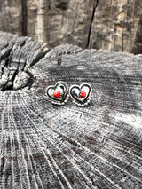 Cute Little Desert Heart Earrings