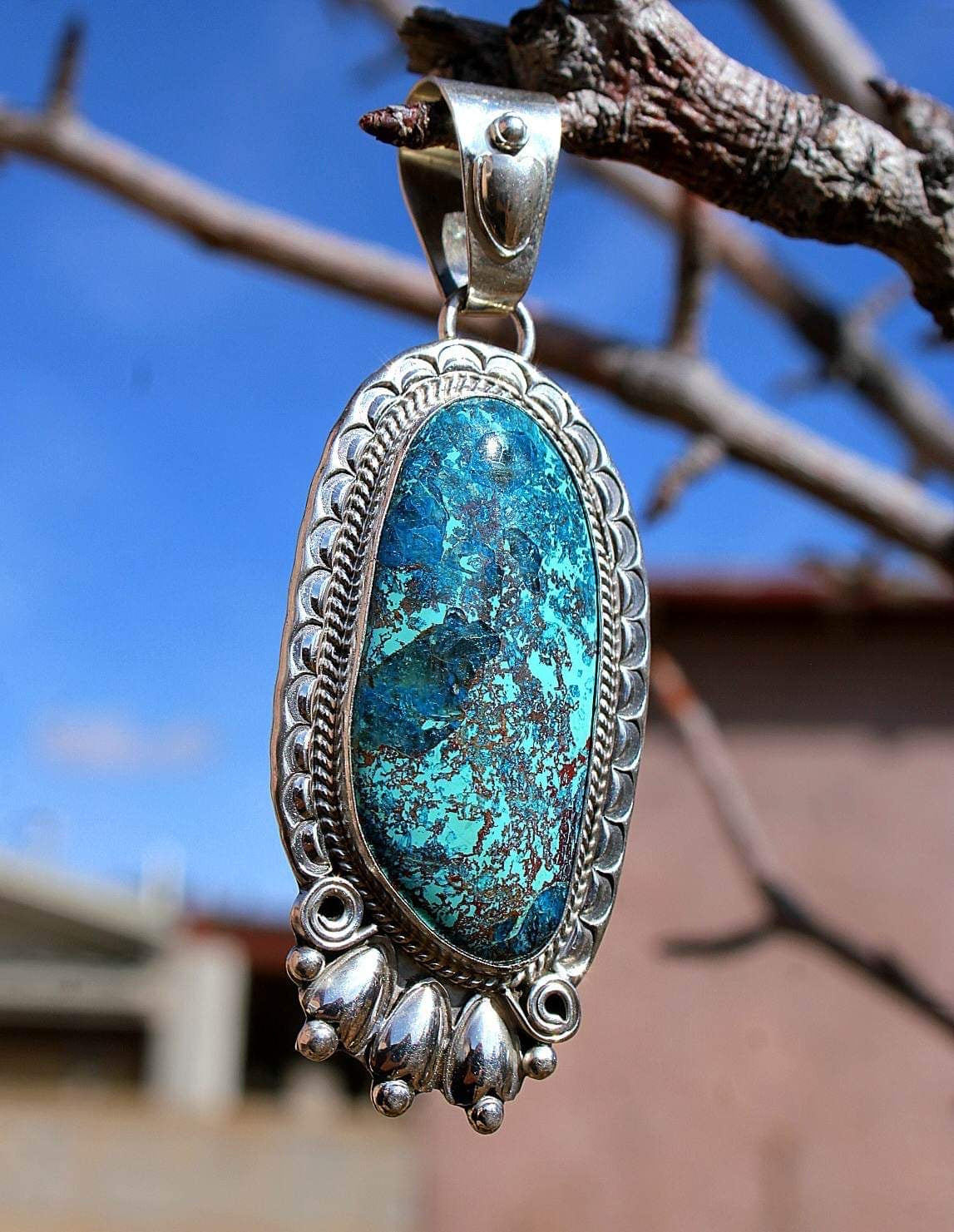 Blue Love Pendant