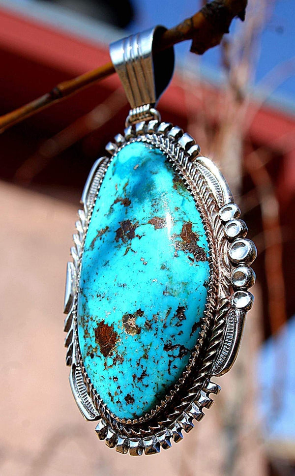 Blue Turquoise Pendant