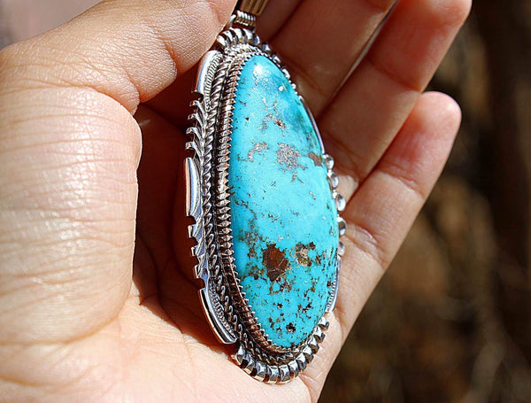 Blue Turquoise Pendant