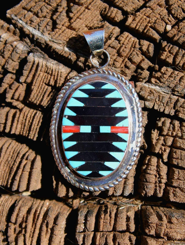 Navajo Blue Pendant