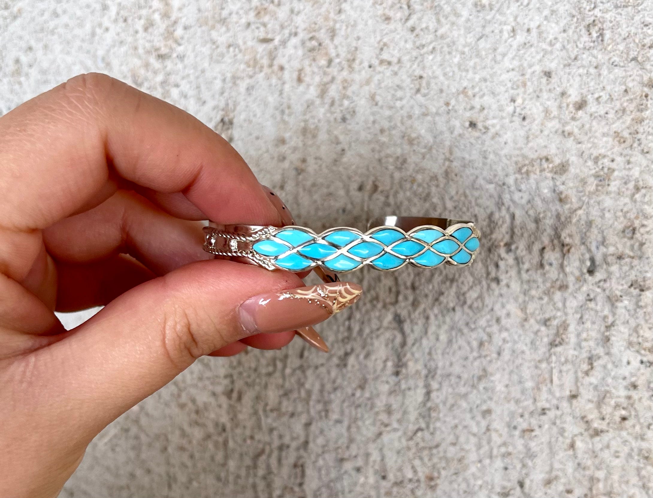 Mermaid Zuni Cuff