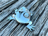 Teeny Frog Pin with Dry Creek Stone from Rodgers Estate