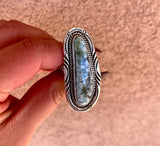 The Scorpio Ring Dry Creek Stone from the Rodgers Estate Collection