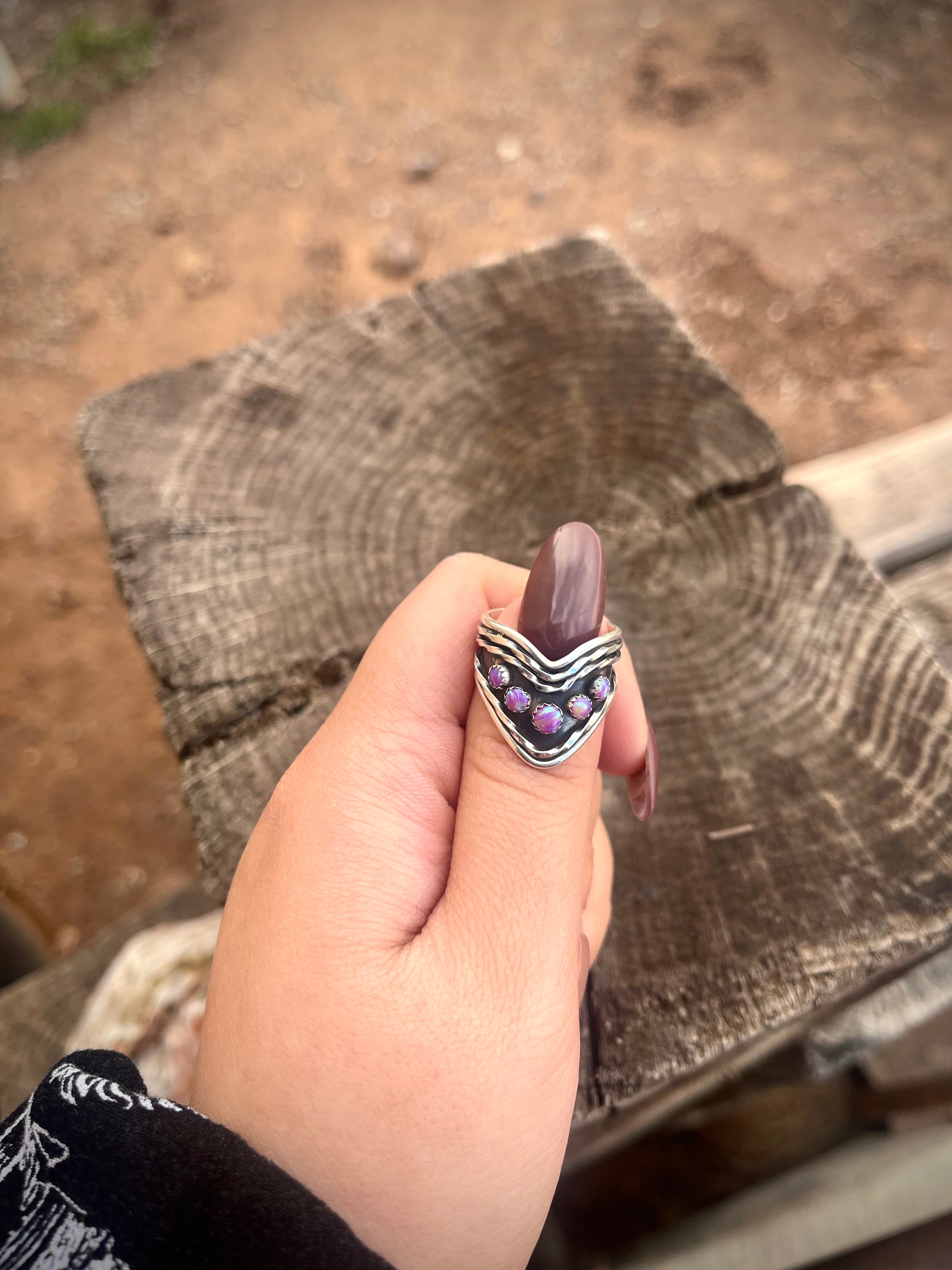 The Contemporary Chevron Ring