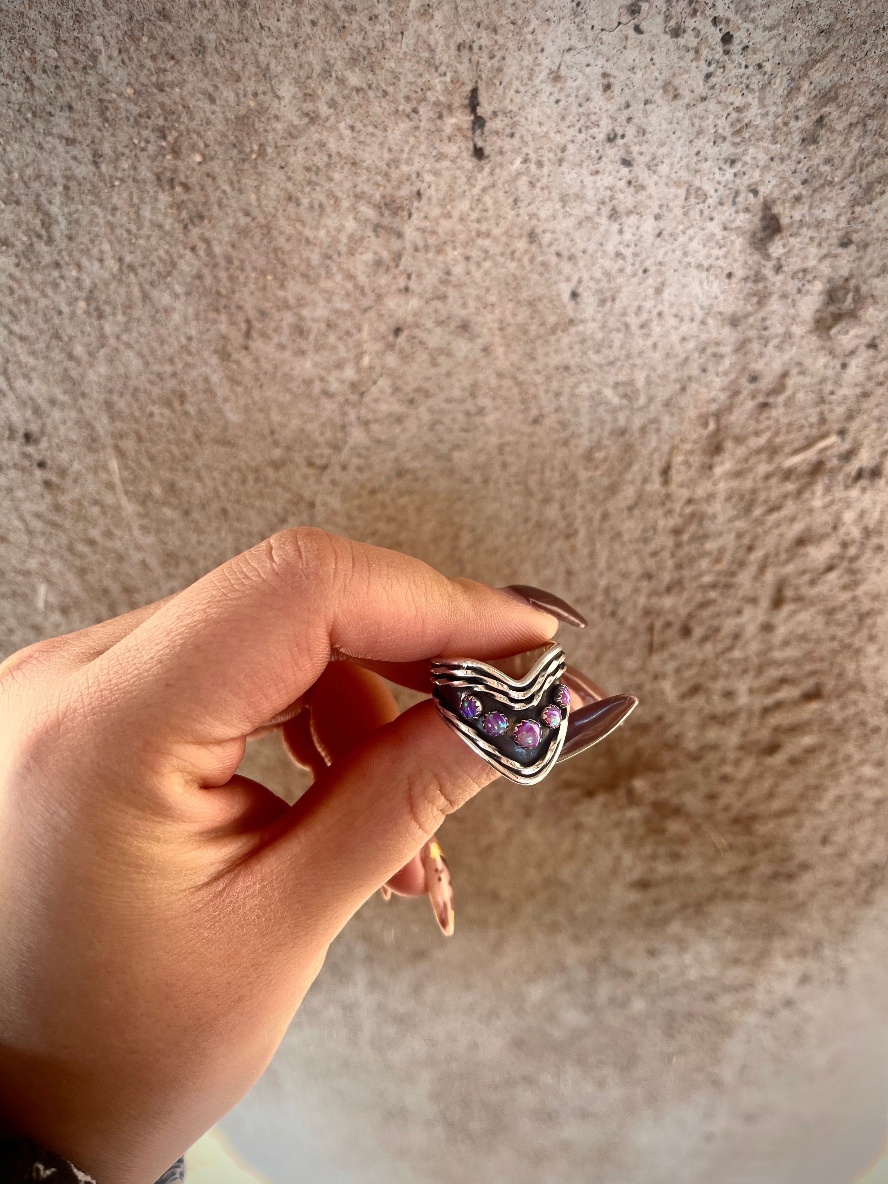 The Contemporary Chevron Ring