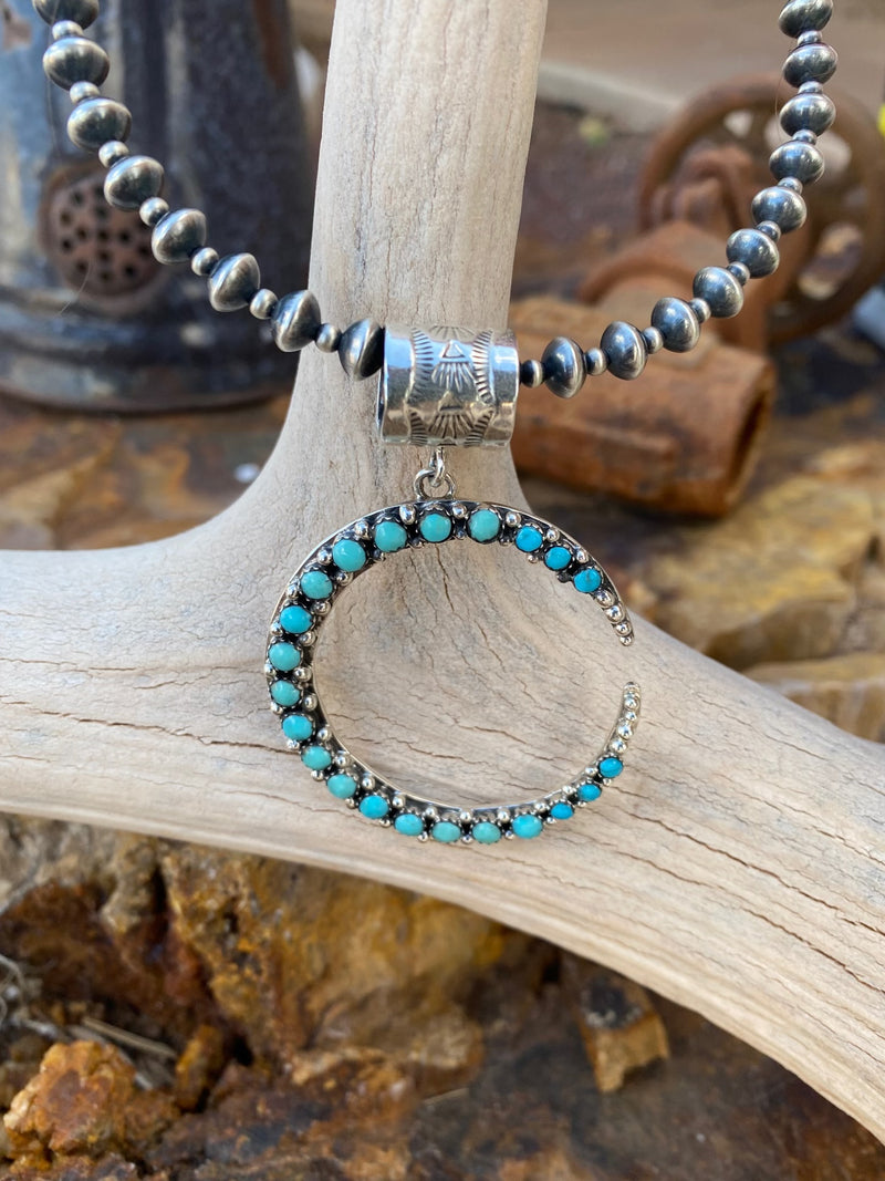 Chaco Crescent Moon Necklace