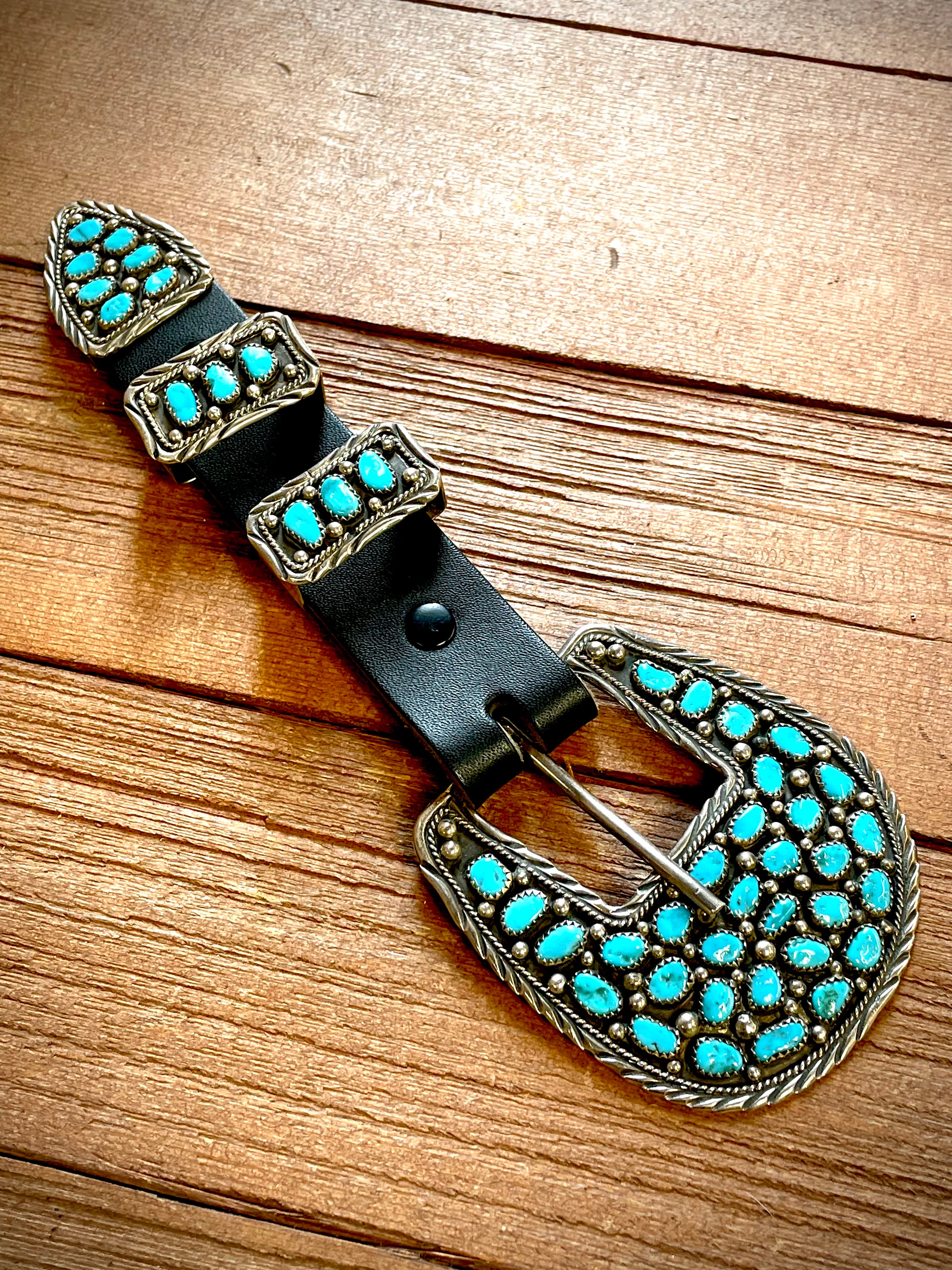 Turquoise Belt Buckle