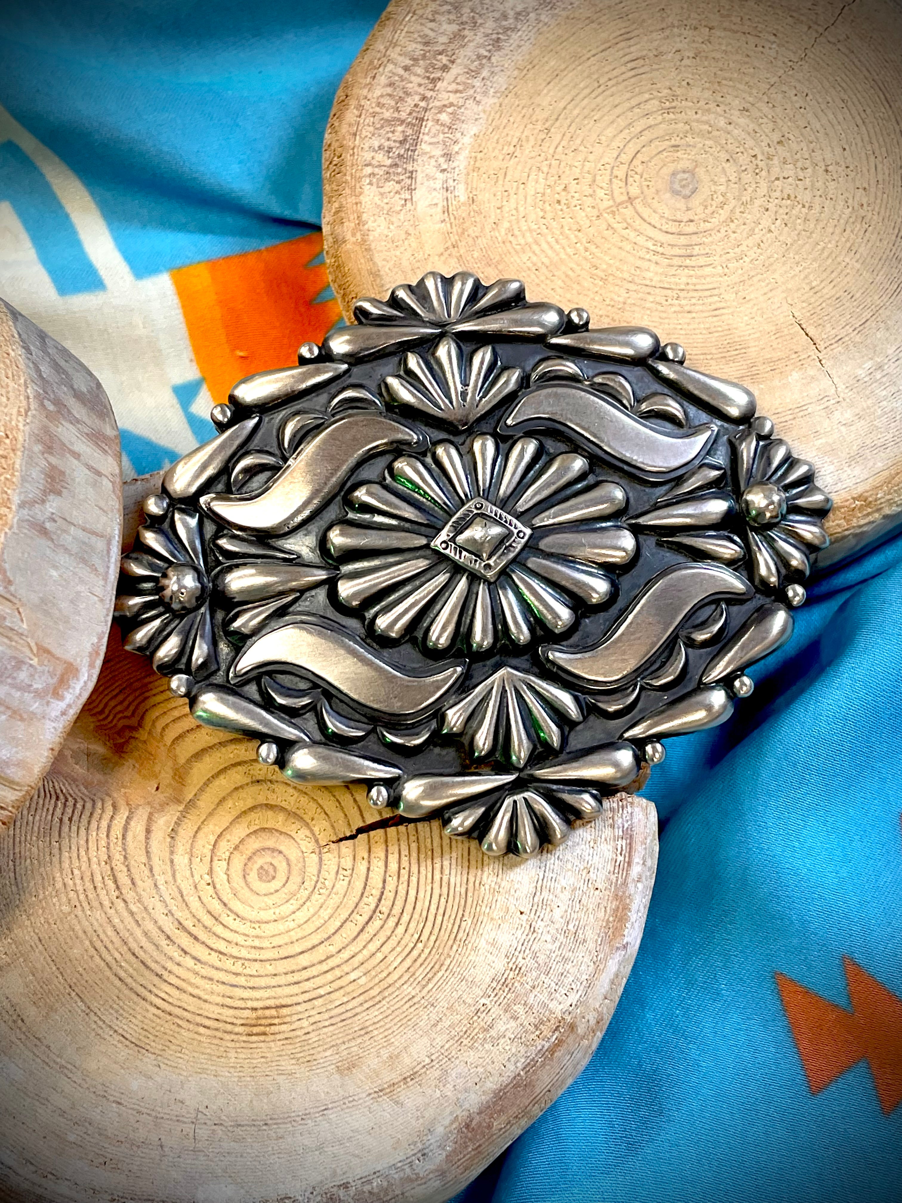 Sterling Silver Belt Buckle
