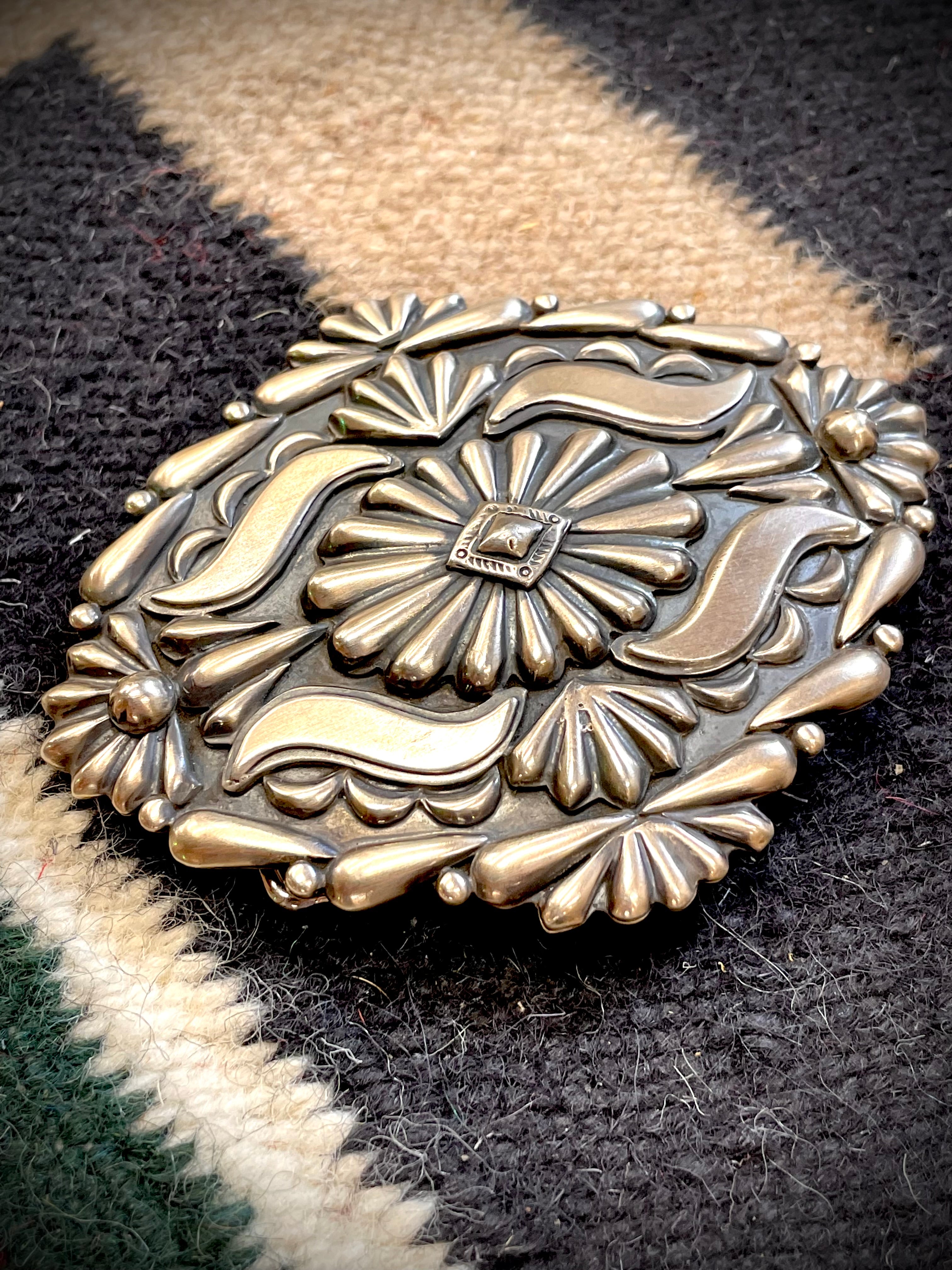 Sterling Silver Belt Buckle