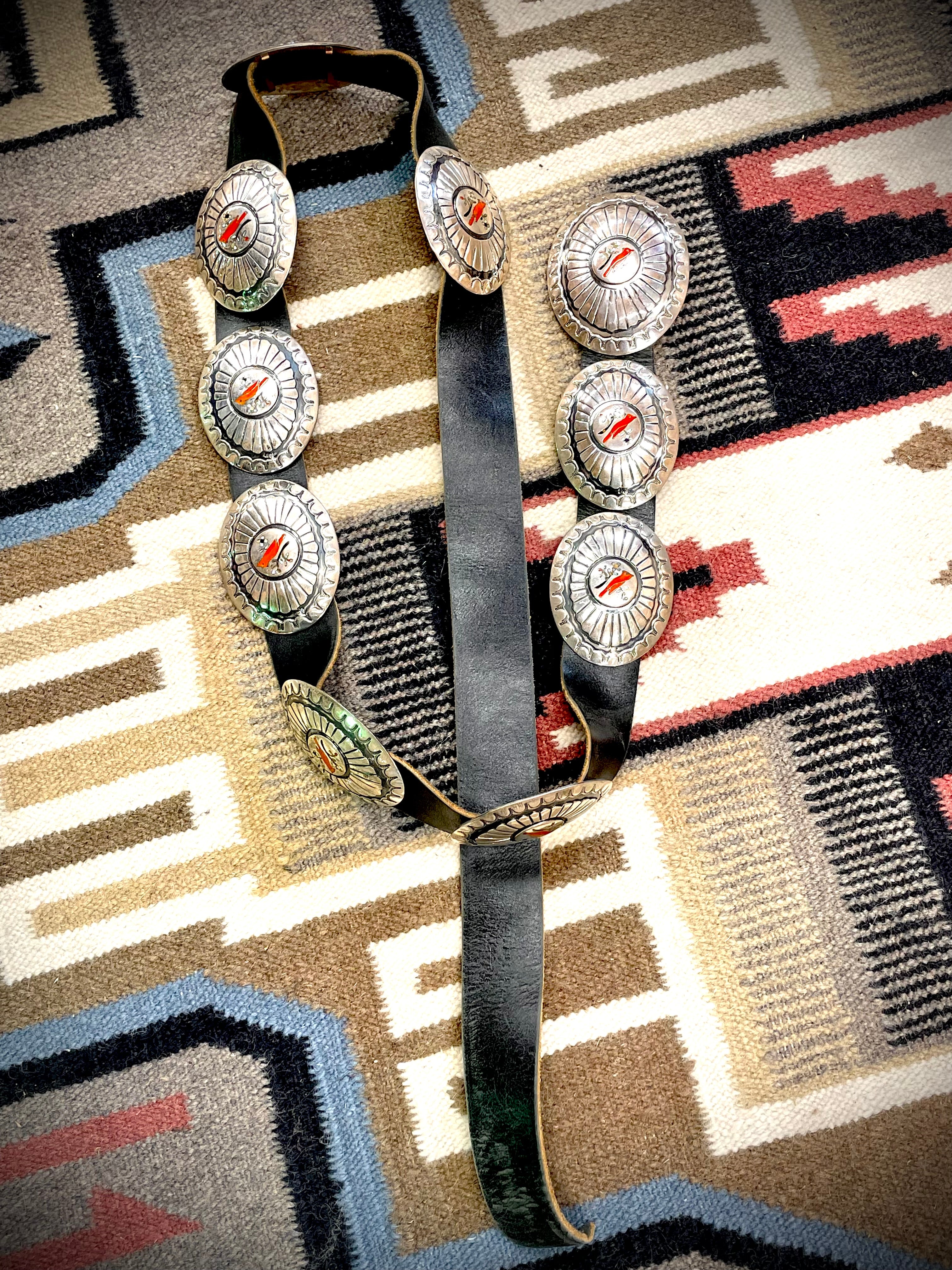 Roadrunner Concho Belt