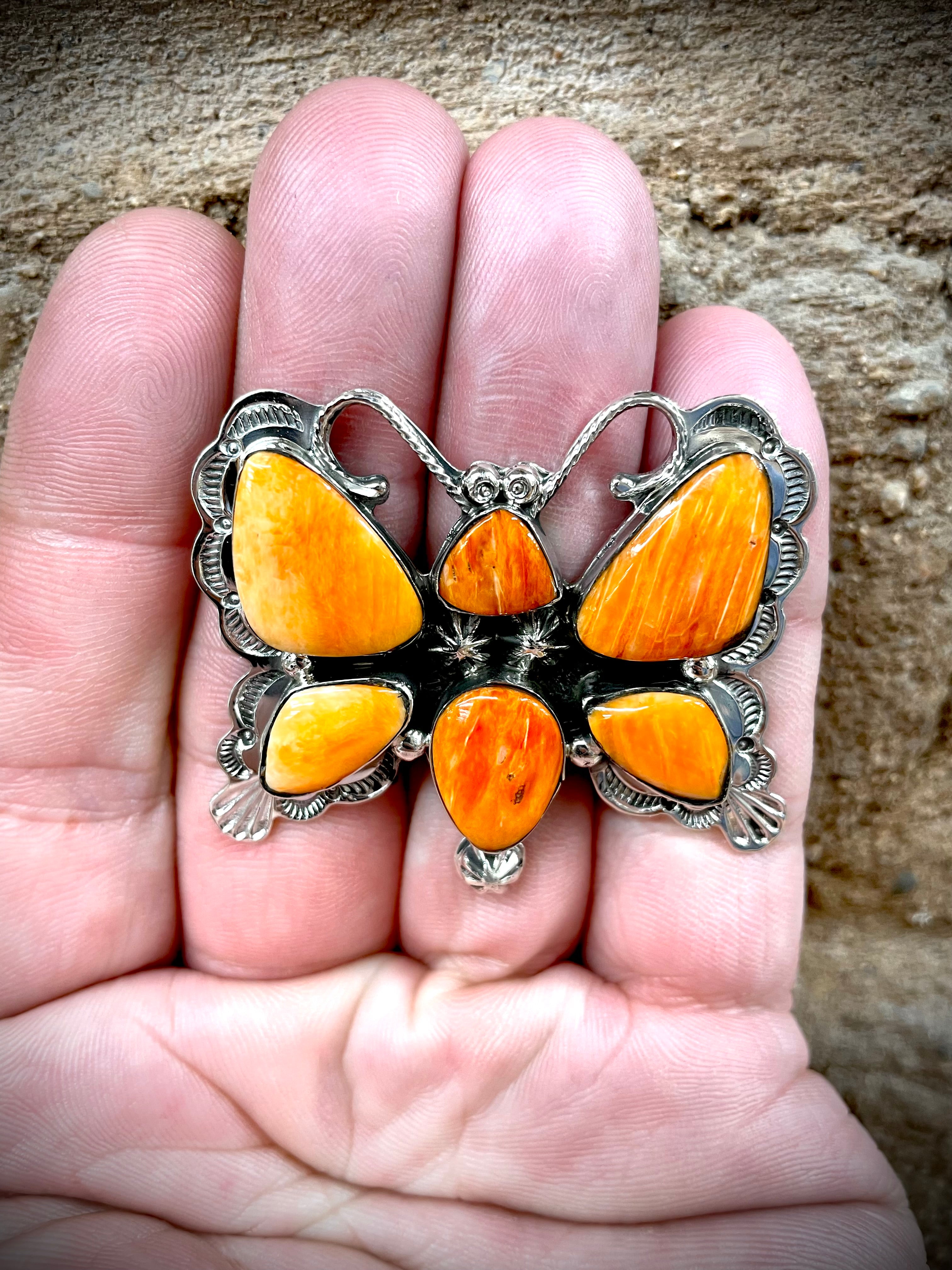 Emerson Delgarito Spiny Oyster Butterfly Ring