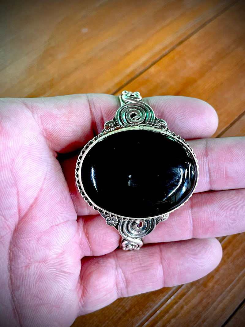 Majestic Black Onyx Cuff