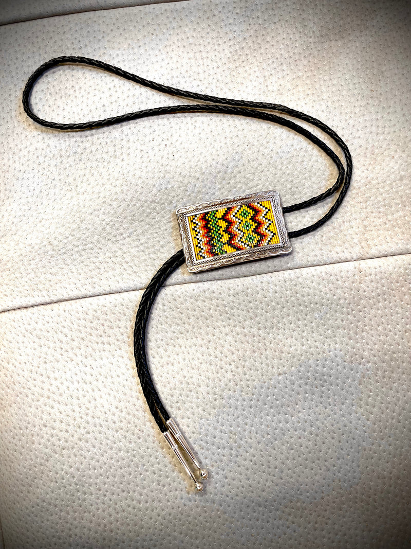 Beaded Bolo Tie