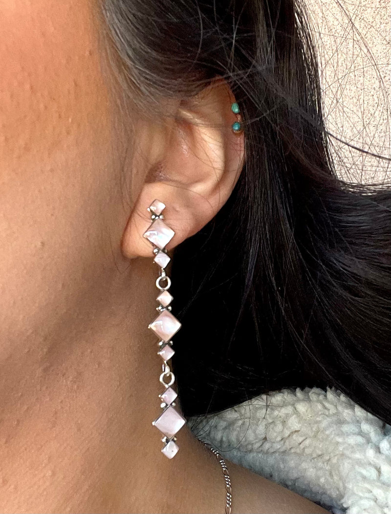 18 Stone Chandelier Earrings