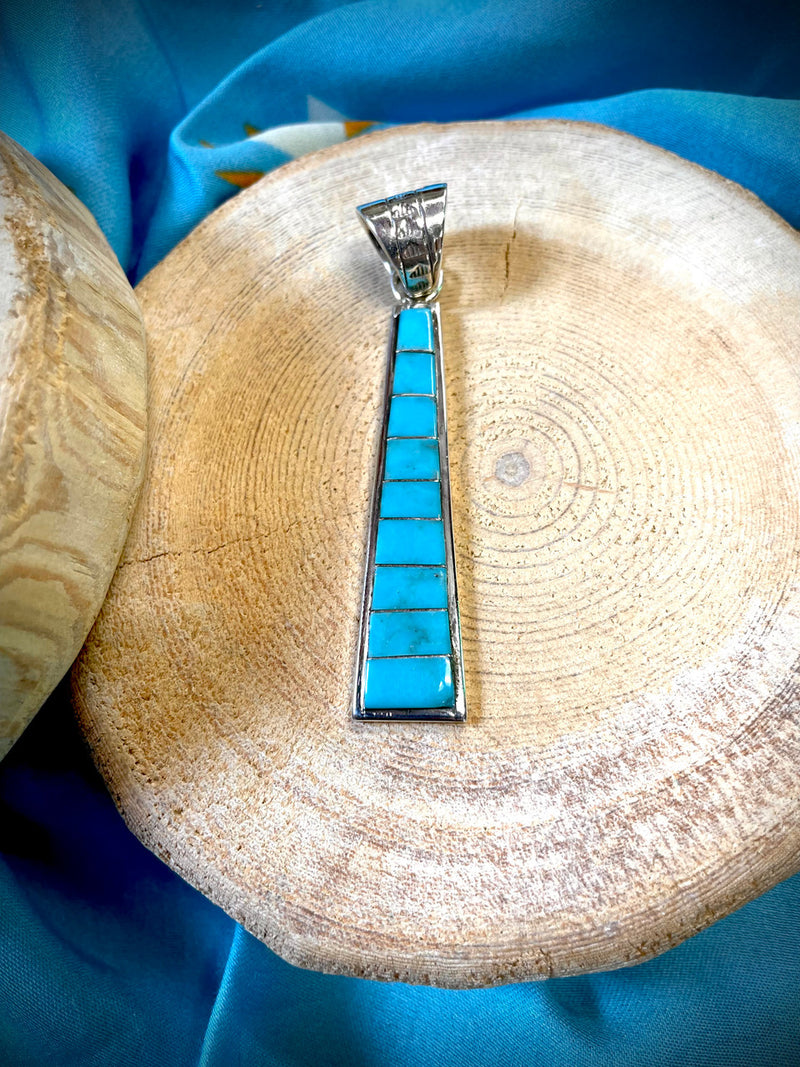 Zuni Inlay Pendant