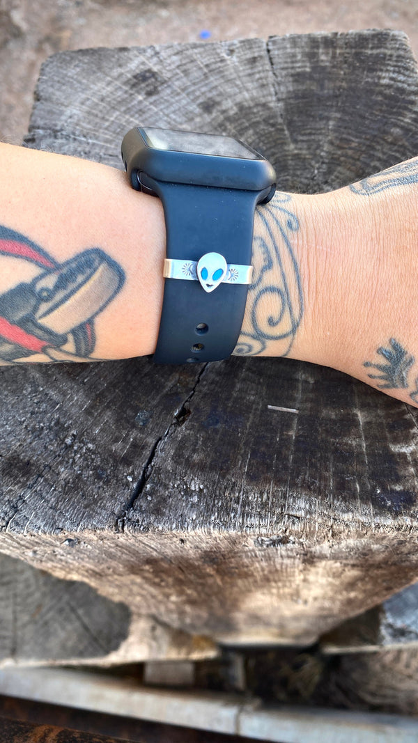 Beam Me Up!!! Apple Watch Accessory with Kingman Turquoise