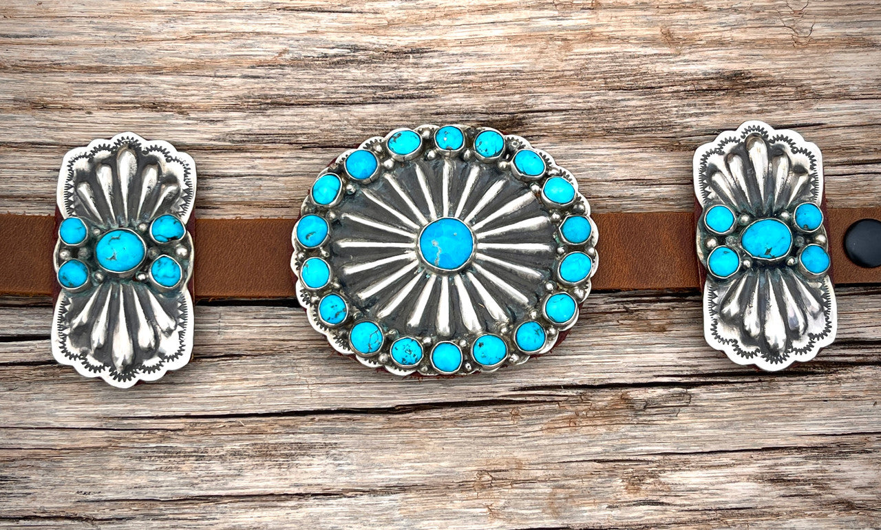 The "Victoria" Concho Belt