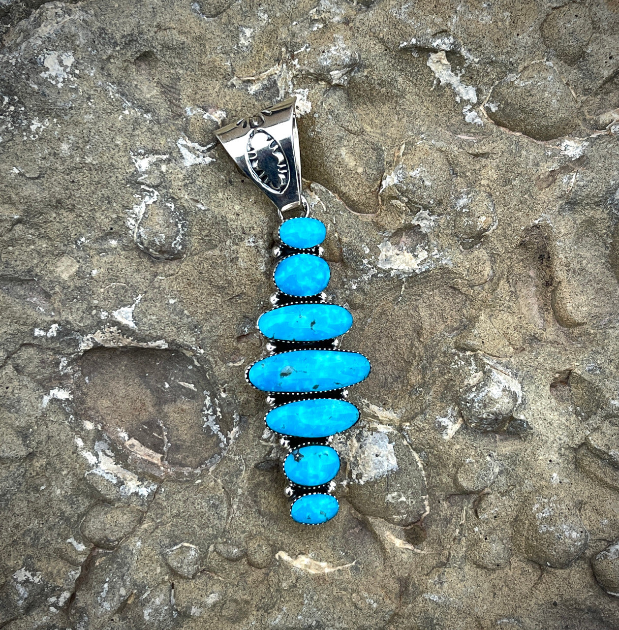 Lucky 7 Stone Pendant