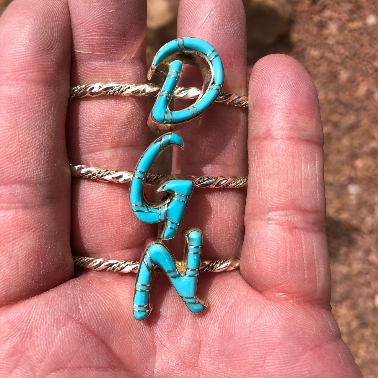 Chaco Initial Zuni Cuffs