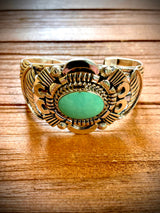 Made the Short Go Turquoise Cuff