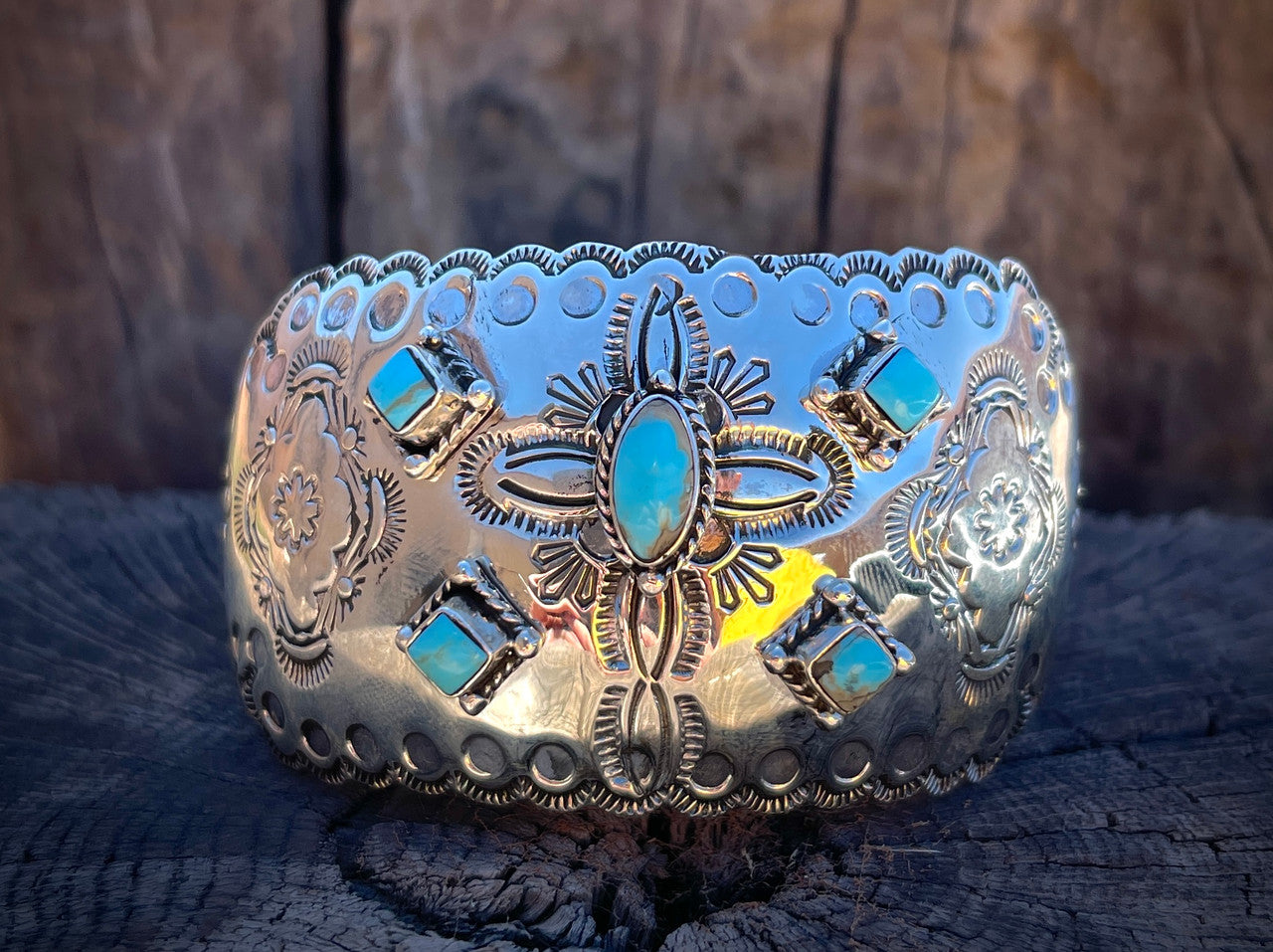 Wendall Jake Stamped Cuff