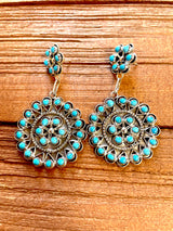 Zuni Cluster Earrings