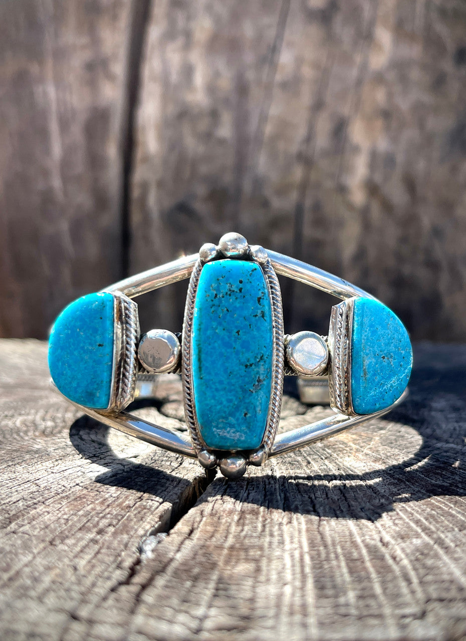The Three Stone Contemporary Cuff