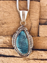 Clarence Long Nevada Turquoise Pendant