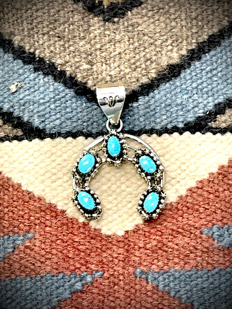 Dazzlin' Turquoise Naja Pendant