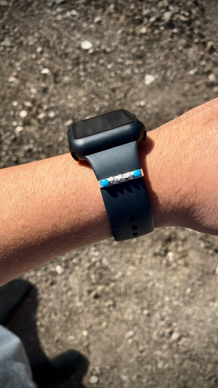 Chaco Canyon Apple Watch 2 stone Star Accessory Kingman Turquoise