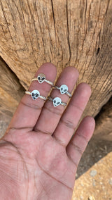 Out of this world!! Alien Head Rings (High Shine or Old Style)