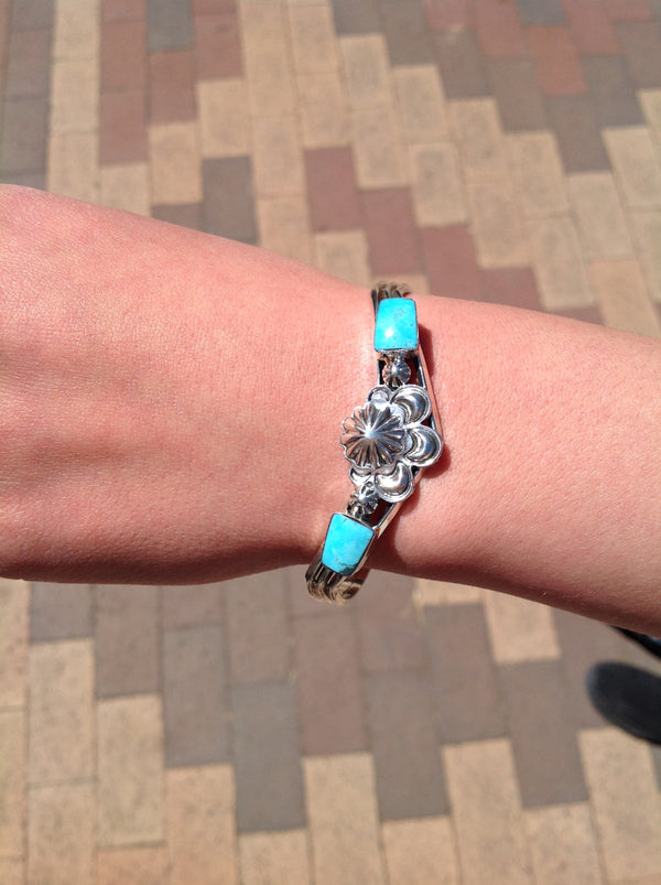 Divine Sunshine Turquoise Cuff