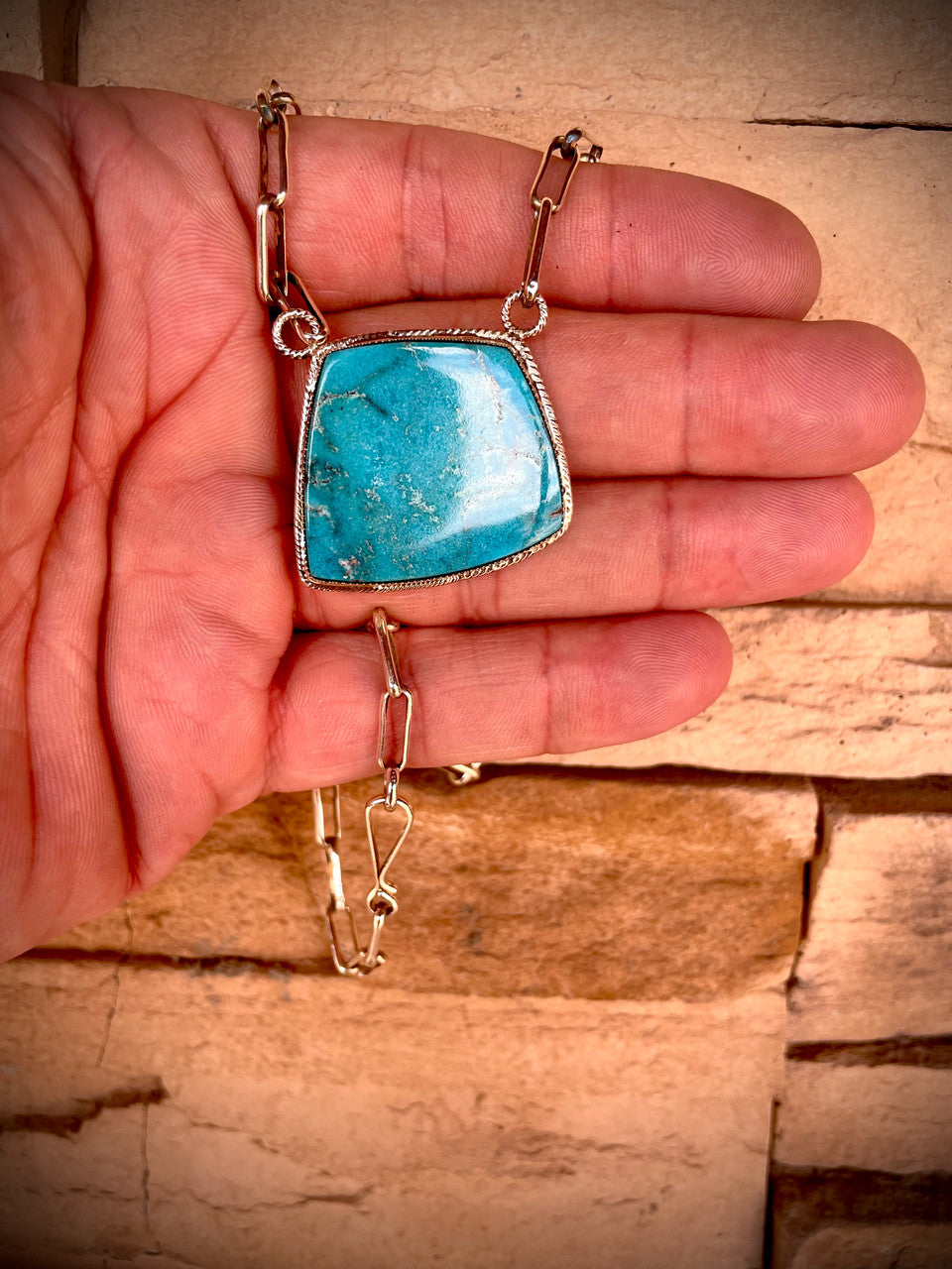 Livin' The Wild Life Turquoise Necklace