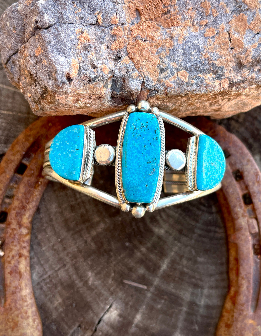 The Three Stone Contemporary Cuff