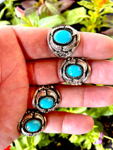 Once In a Blue Moon Turquoise Ring