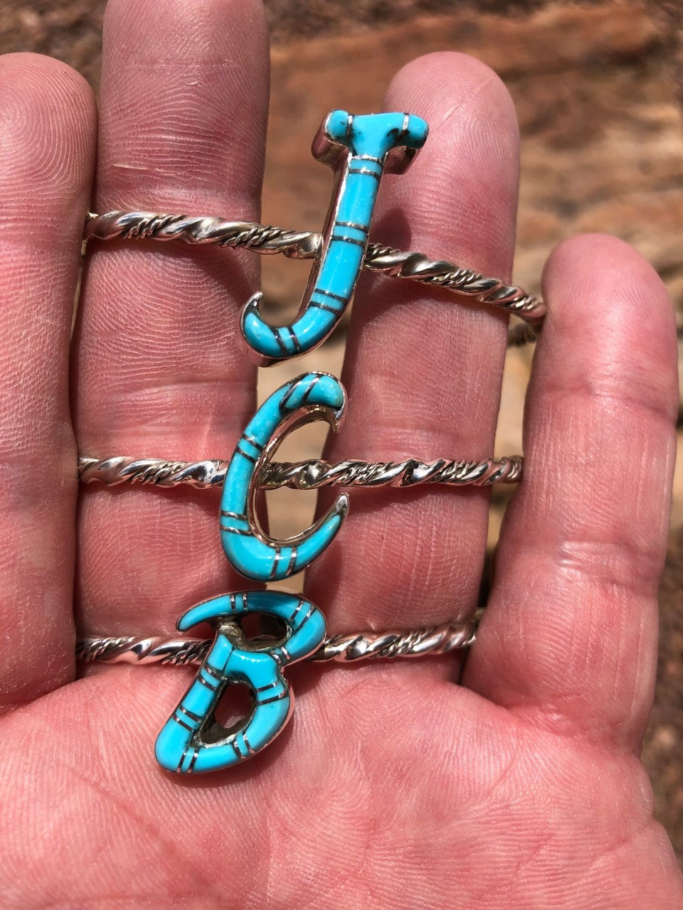 Chaco Initial Zuni Cuffs