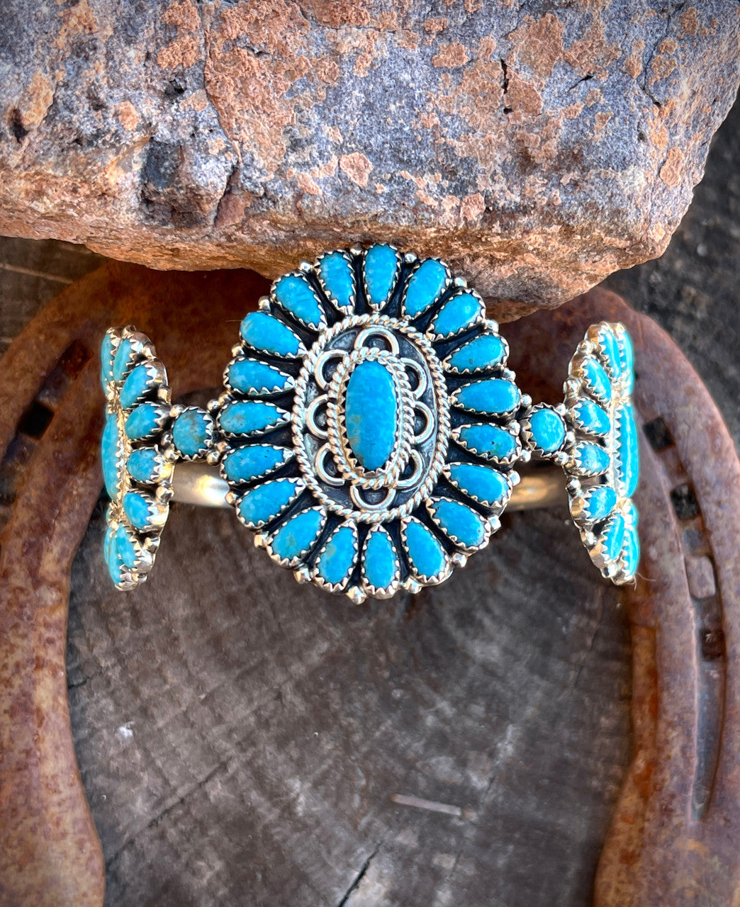 Zeita Begay Cluster Cuff