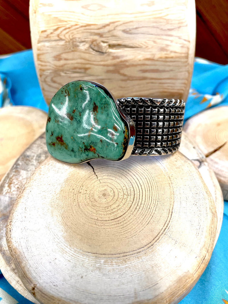 Green Turquoise Men's Cuff