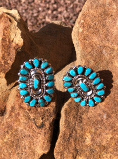 Turquoise And Sterling Rings