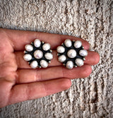 Perry Marten Pearl Cluster Earrings