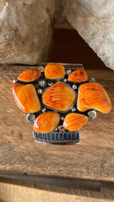 Chaco Canyon Spiney Orange Cluster Cuff