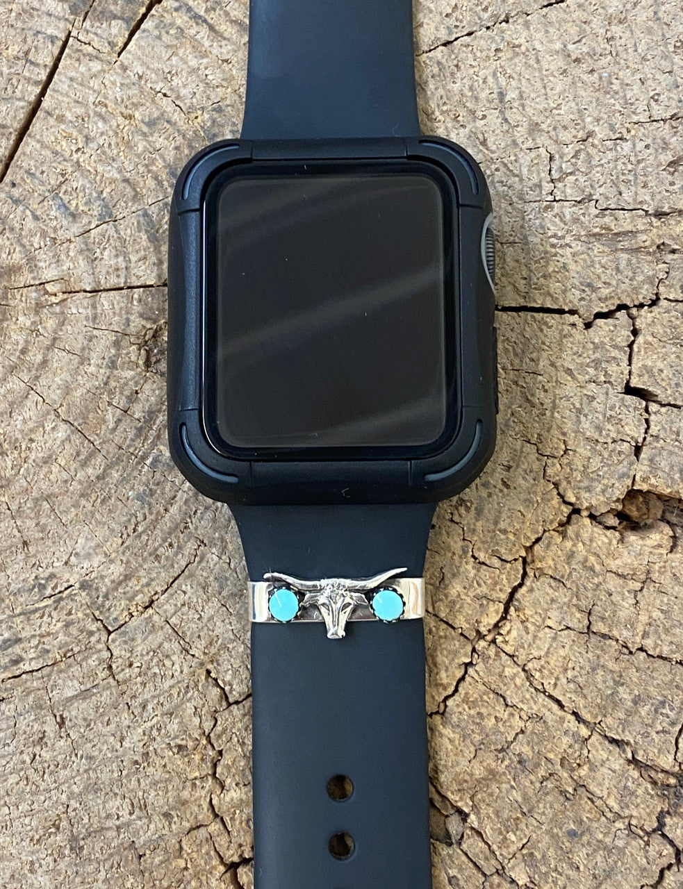 2 Stone Longhorn Apple Watch Slider