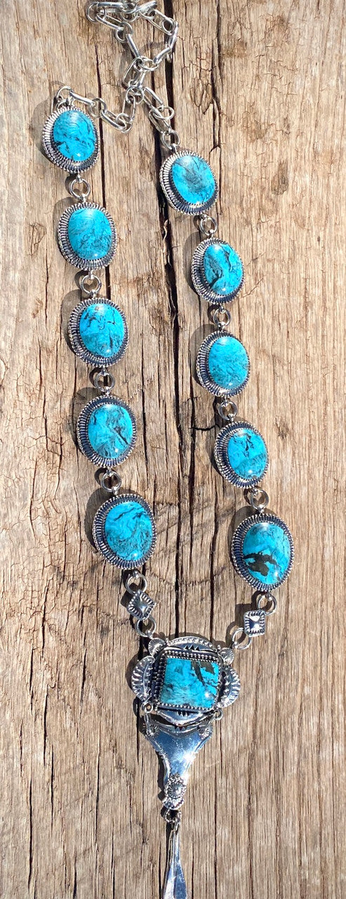 Eddie Chaco Lariat Necklace