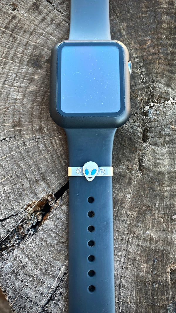 Beam Me Up!!! Apple Watch Accessory with Kingman Turquoise
