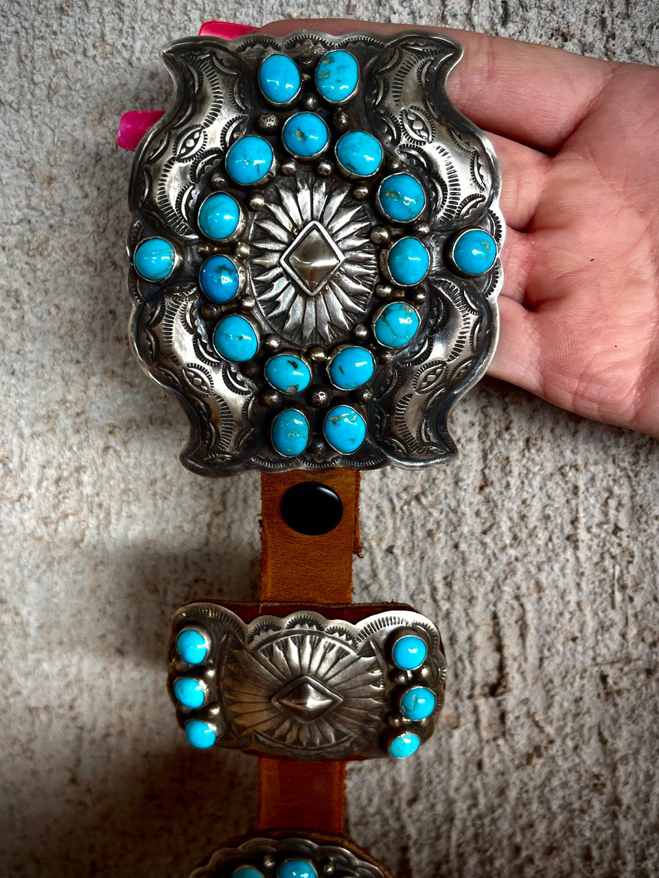 The Cowgirl Way Concho Belt