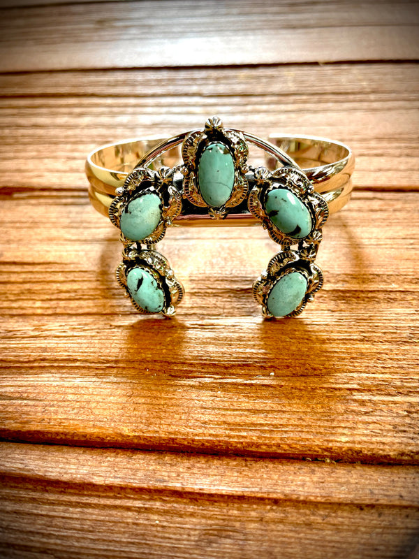 Naja Turquoise Cuff