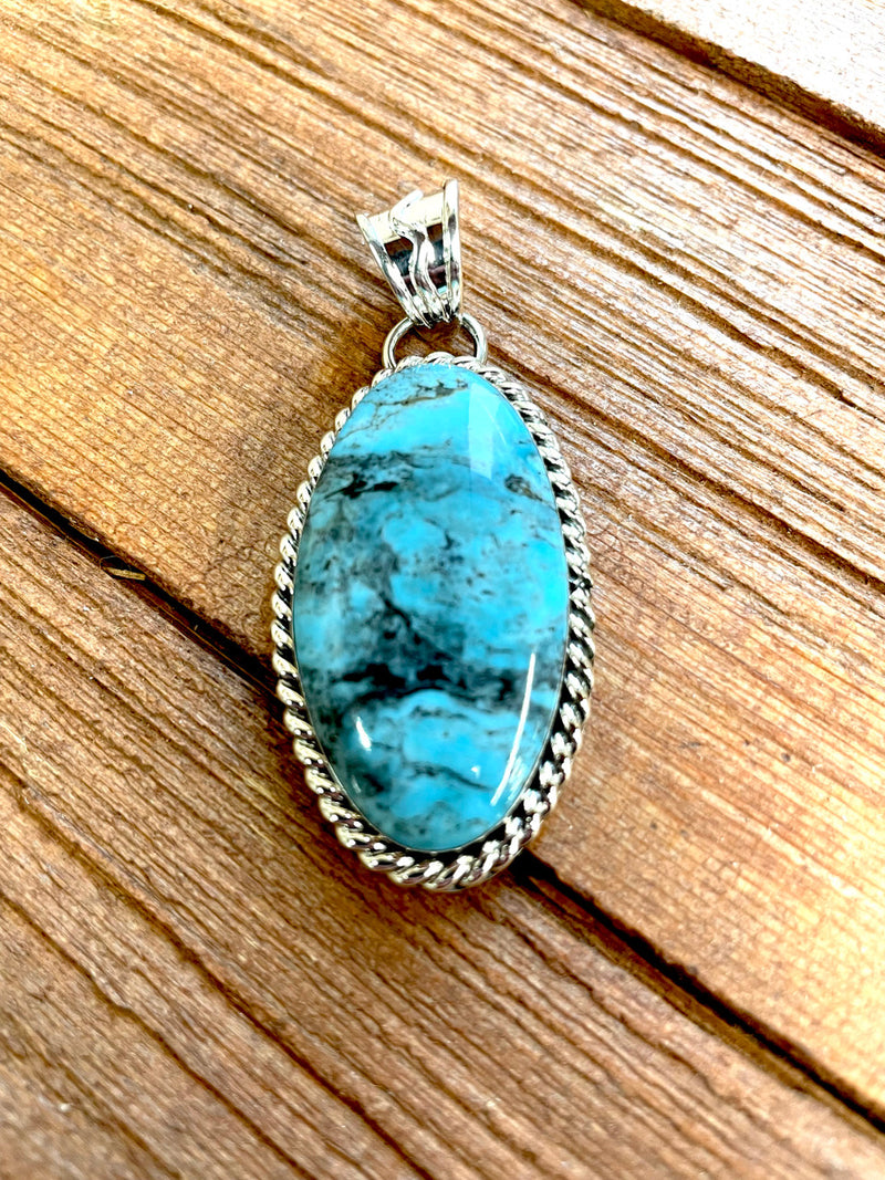 Large Turquoise Pendant