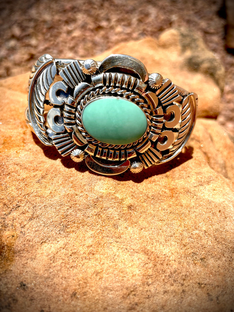 Made the Short Go Turquoise Cuff